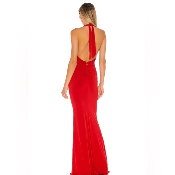 Nookie Illegal Halter Gown - Picture 2 of 7
